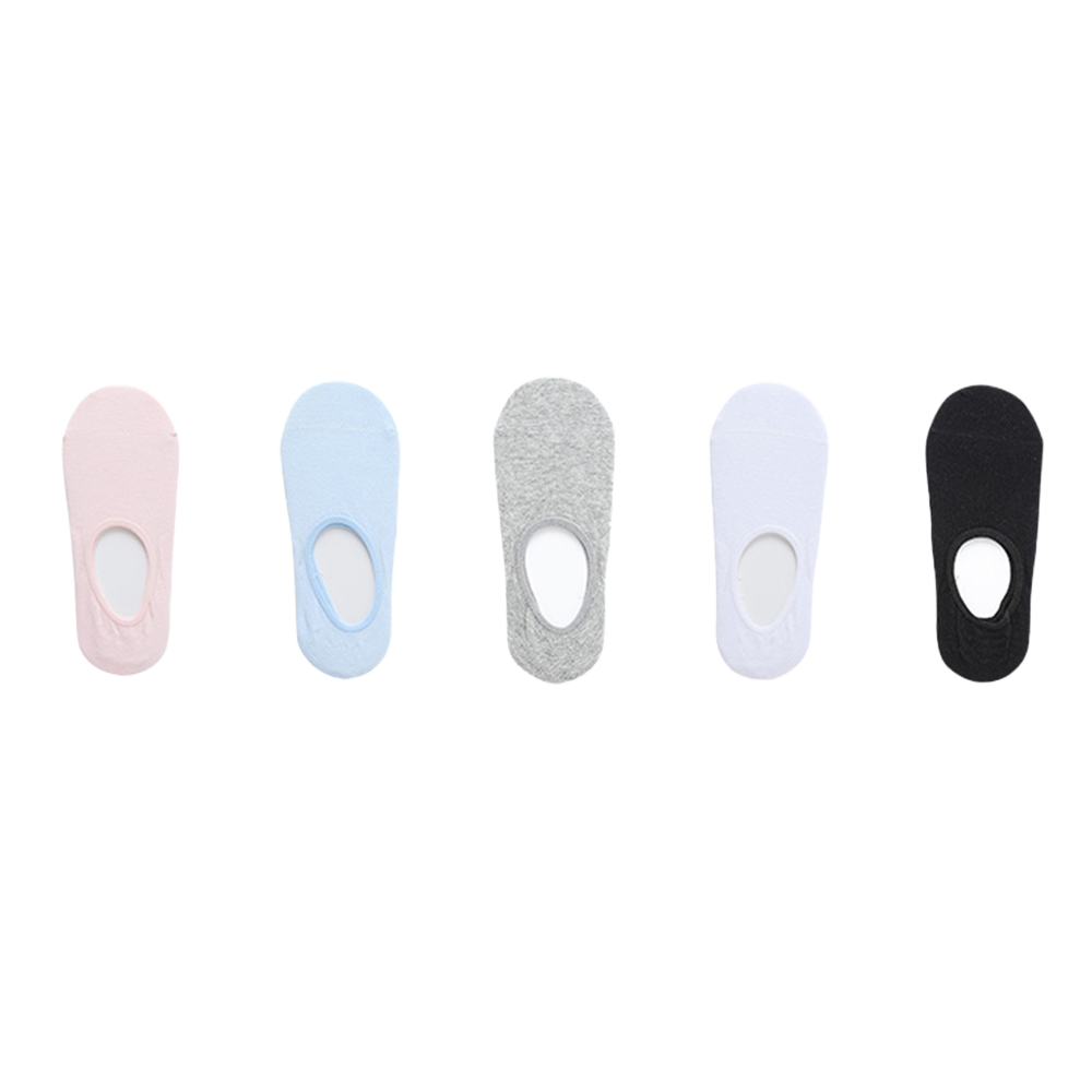 Multi-color invisible hidden liner non slip no show socks