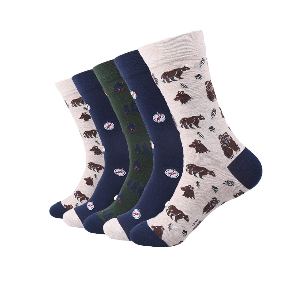 Outdoor design dress socks for men gym men's clothing men's socks