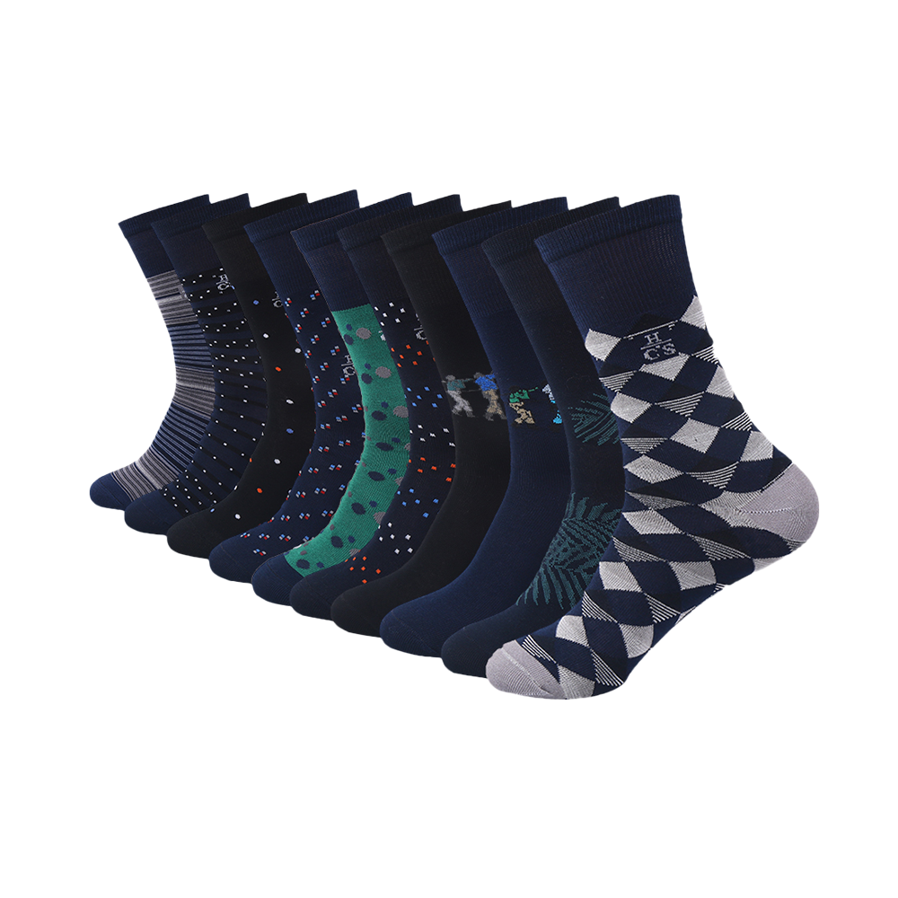 Business dress design dress socks for men mercerized crew socks