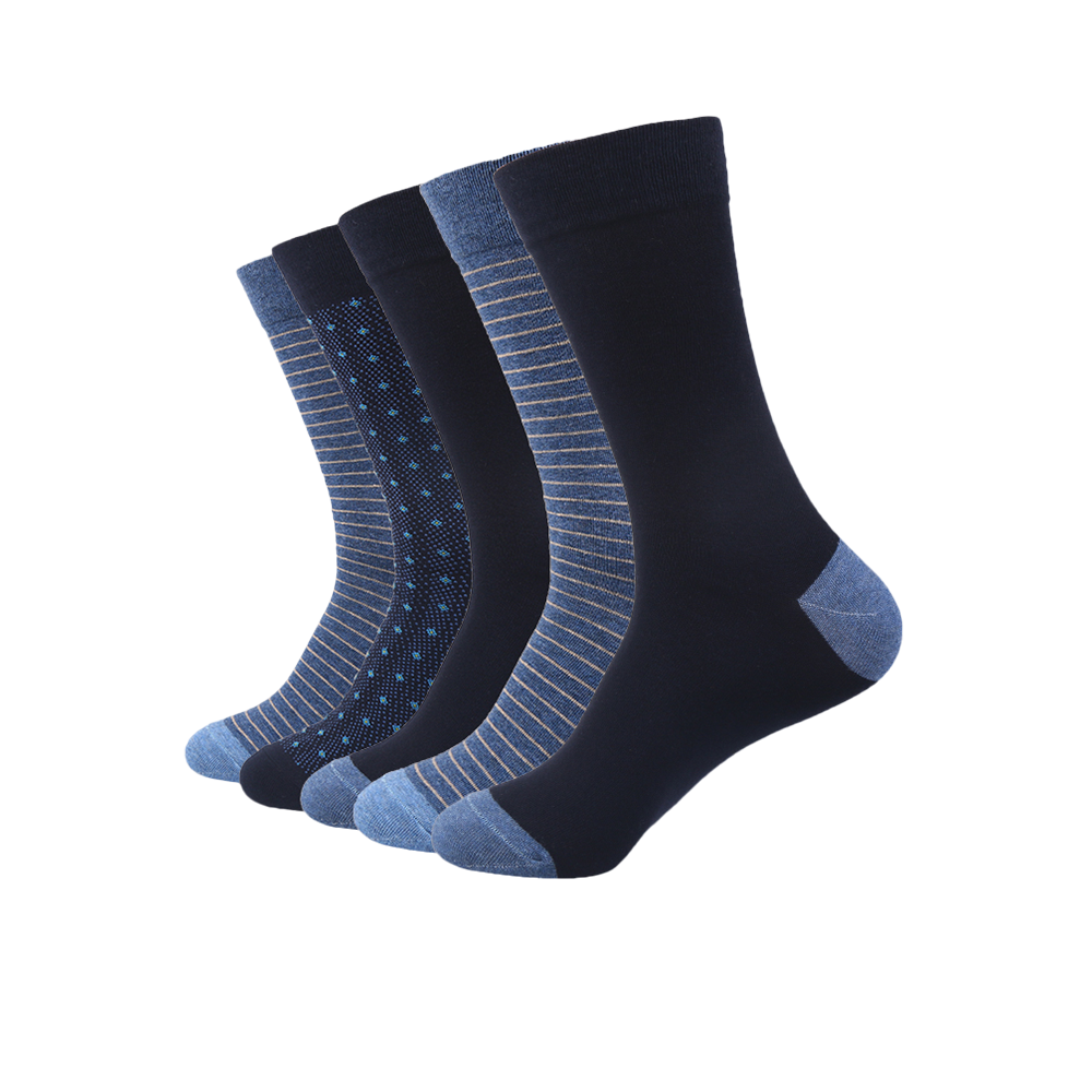 Socks design  business formal dress work cotton sock for men classic crew luxury socks