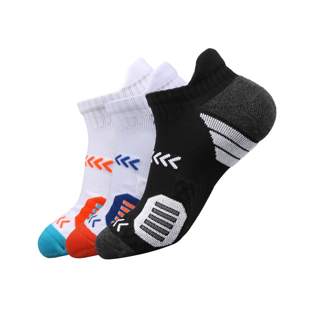 New elastic crew sports basketball terry compression socks